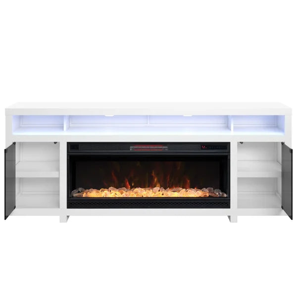 Tresanti Bennett LED TV Console with ClassicFlame Electric Fireplace