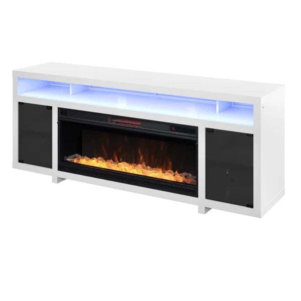 Tresanti Bennett LED TV Console with ClassicFlame Electric Fireplace