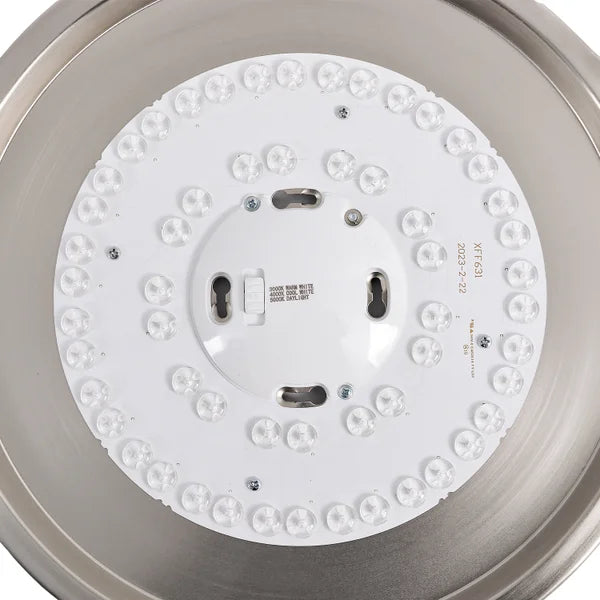 Energetic 14” Slim LED Flush Mount Light Fixture