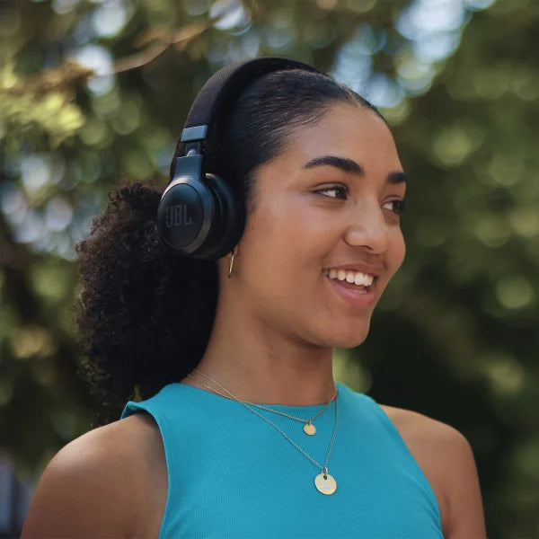 JBL Live 675NC Wireless True Adaptive Noise-cancelling On-Ear Headphones