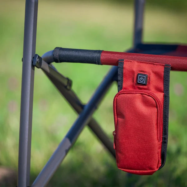 Timber Ridge Heated Director’s Chair with Side Table