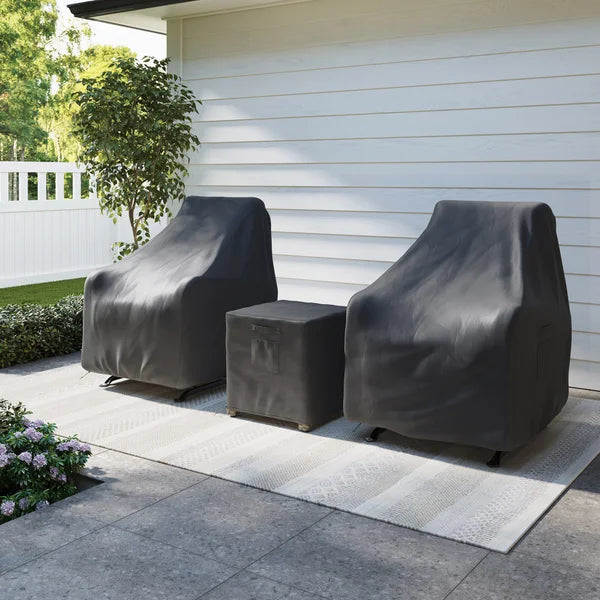 Thomasville Barela 3-piece Outdoor Glider Recliner Set