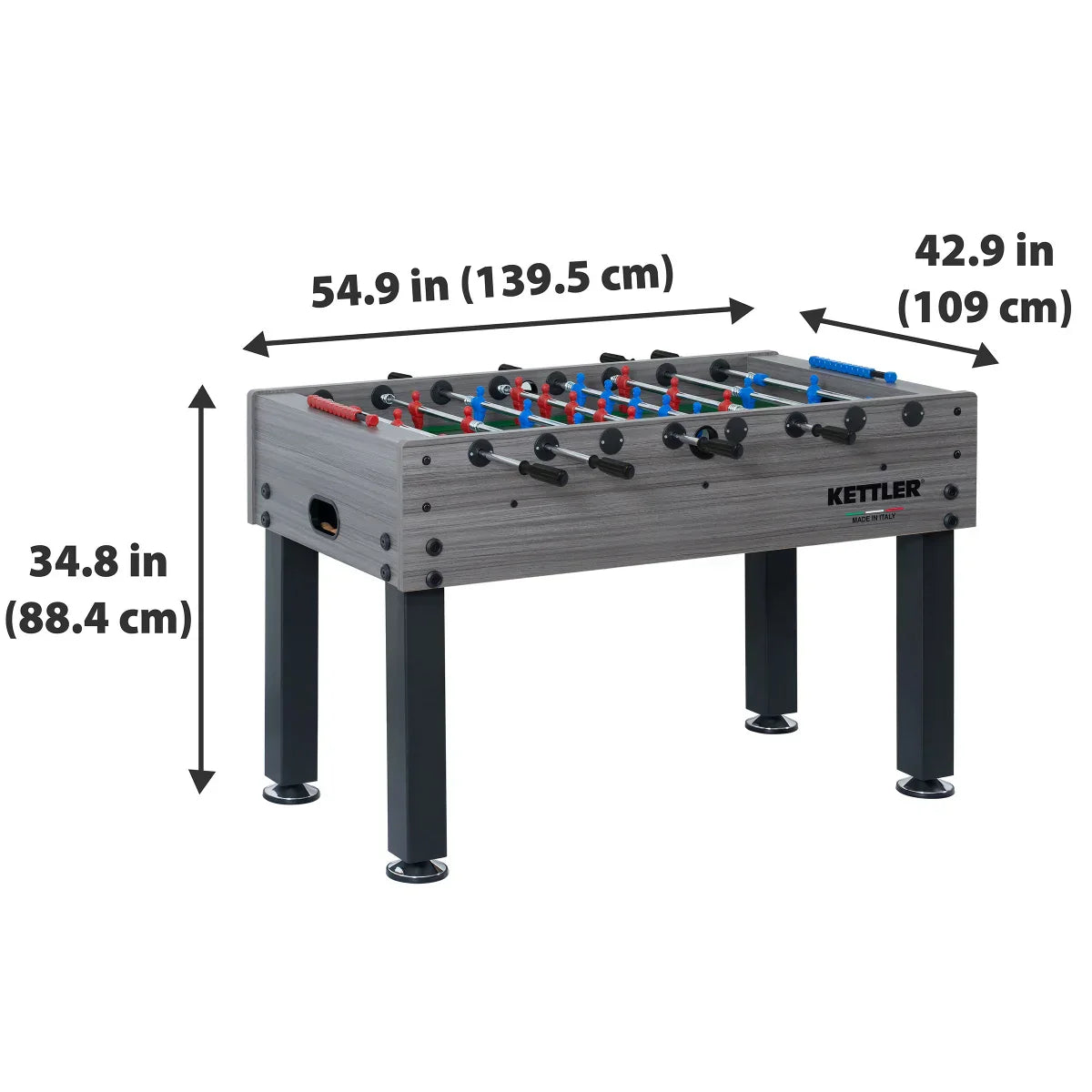 KETTLER Tournament Indoor Foosball Table