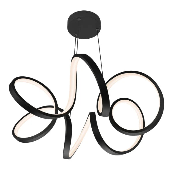 Artika Swirl Ribbon Integrated LED Pendant Light
