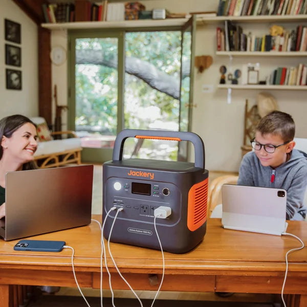 Jackery 1000 Plus Solar Generator with Mini 100W Solar Panel