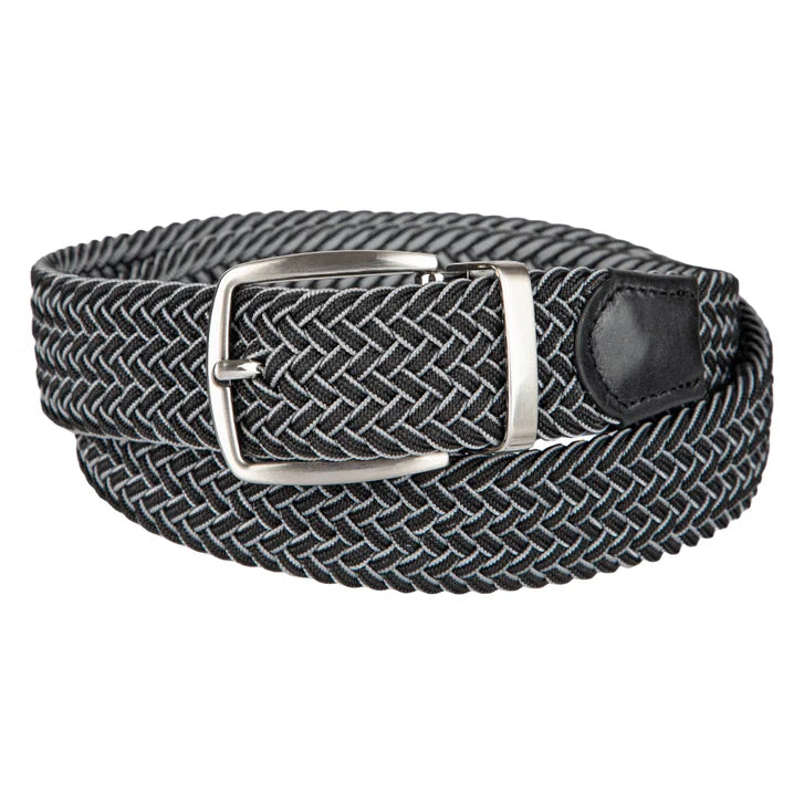 Tommy Bahama Men's Stretch Braided Reversible Belt