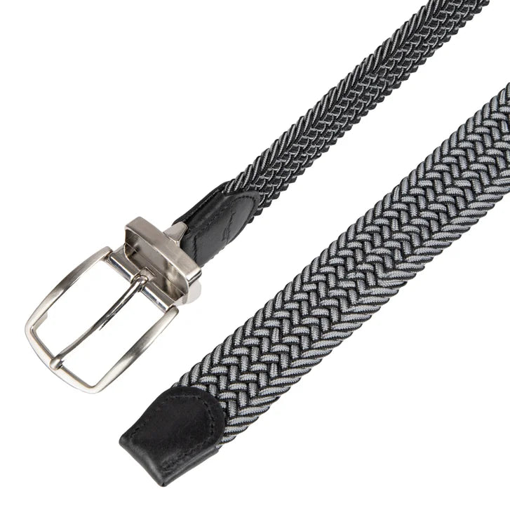 Tommy Bahama Men's Stretch Braided Reversible Belt