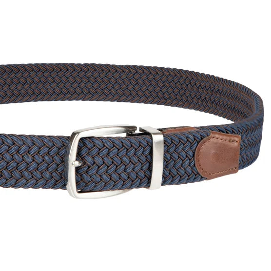 Tommy Bahama Men's Stretch Braided Reversible Belt