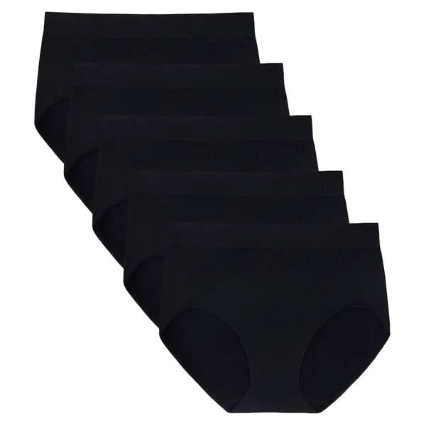Carole Hochman Women's Seamless Brief, 5-pack