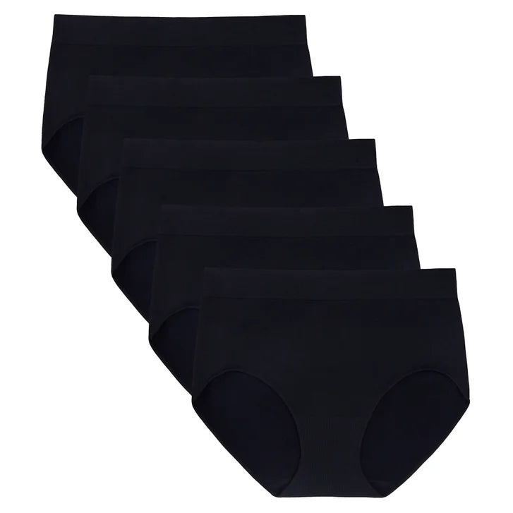 Carole Hochman Women's Seamless Brief, 5-pack