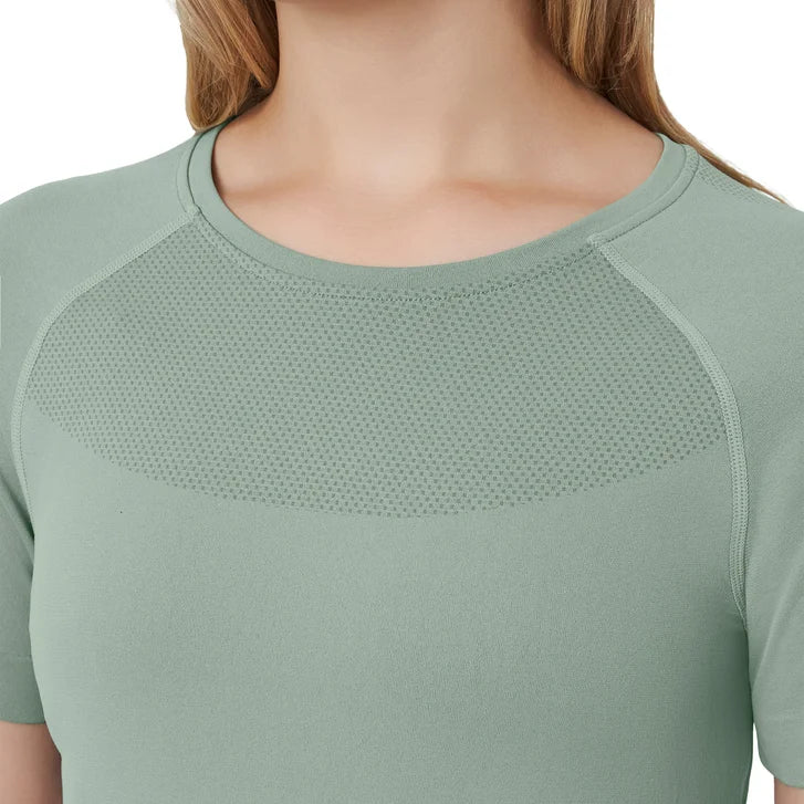 Mondetta Women's Short Sleeve Seamless Tee