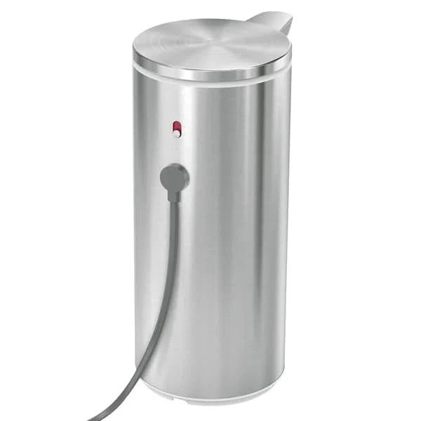 simplehuman 9oz Rechargeable Sensor Soap Dispenser, 2-pack