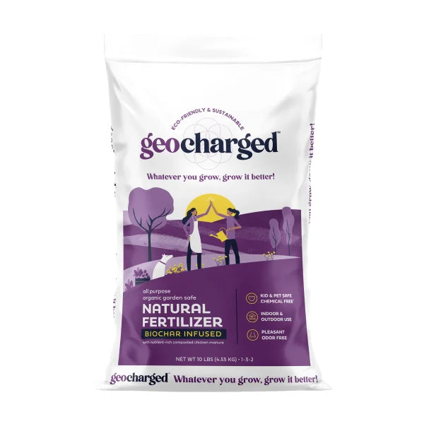 Geocharged Organic Multi-Purpose Fertilizer