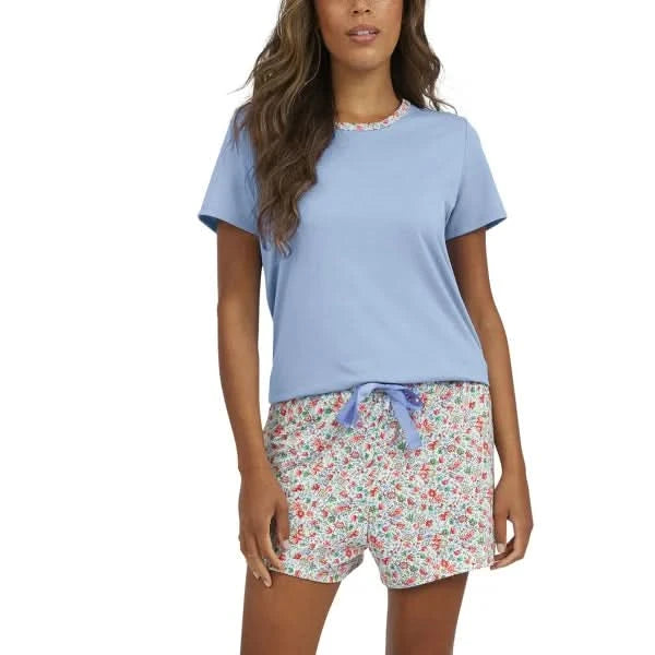 Lands End Women's 2-piece Knit Short Pajama Set