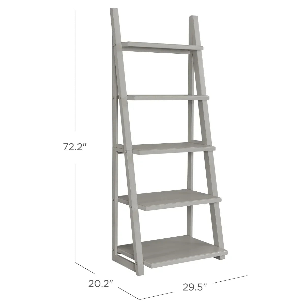 Kellen 72” Ladder Bookcase