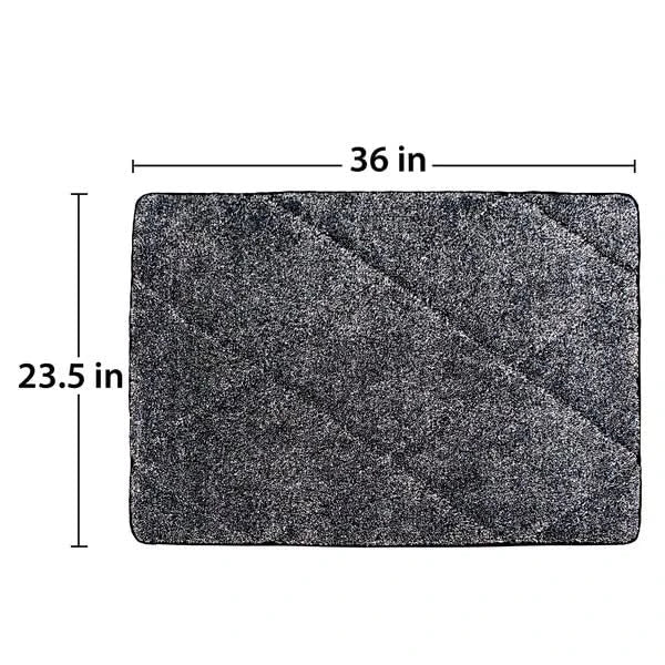 Eurow Trek N' Clean Microfiber Floor Mat, 2-pack