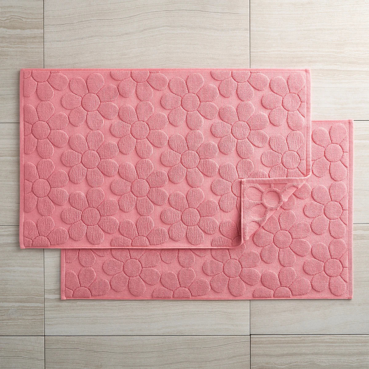 Charisma Daisy Tub Mat, 2 Pack