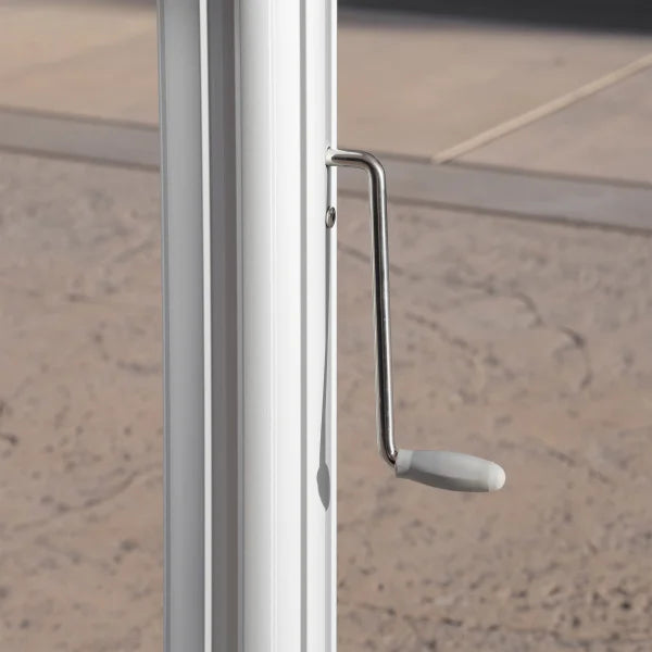 SunVilla 16.4' x 16.4' Telescopic Commercial Umbrella