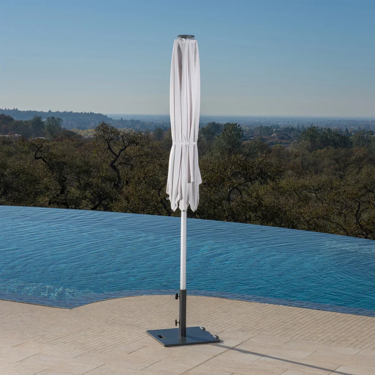 SunVilla Stirling 10 ft. LED Market Umbrella