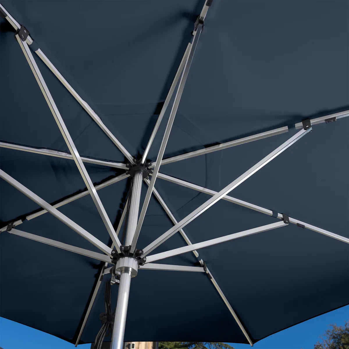 SunVilla 11' Modern Flat Commercial Patio Umbrella