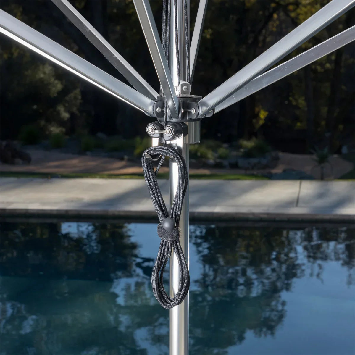 SunVilla 11' Modern Flat Commercial Patio Umbrella