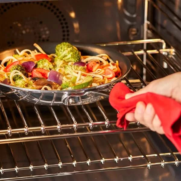 All-Clad D3 Stainless Steel 3-Ply Bonded 2-piece Fry Pan Set