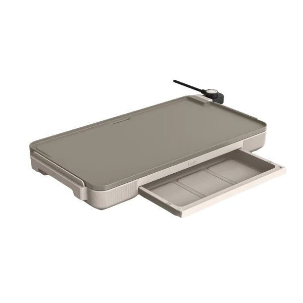 bella 12" x 22" XL Griddle with Warming Tray