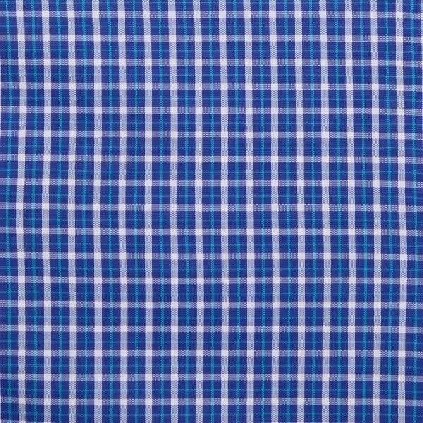 Kirkland Signature Men’s Traditional Fit Dress Shirt, Navy Teal Check