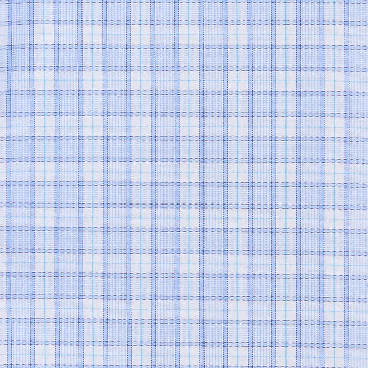 Kirkland Signature Men’s Traditional Fit Dress Shirt, Blue White Dot Dobby