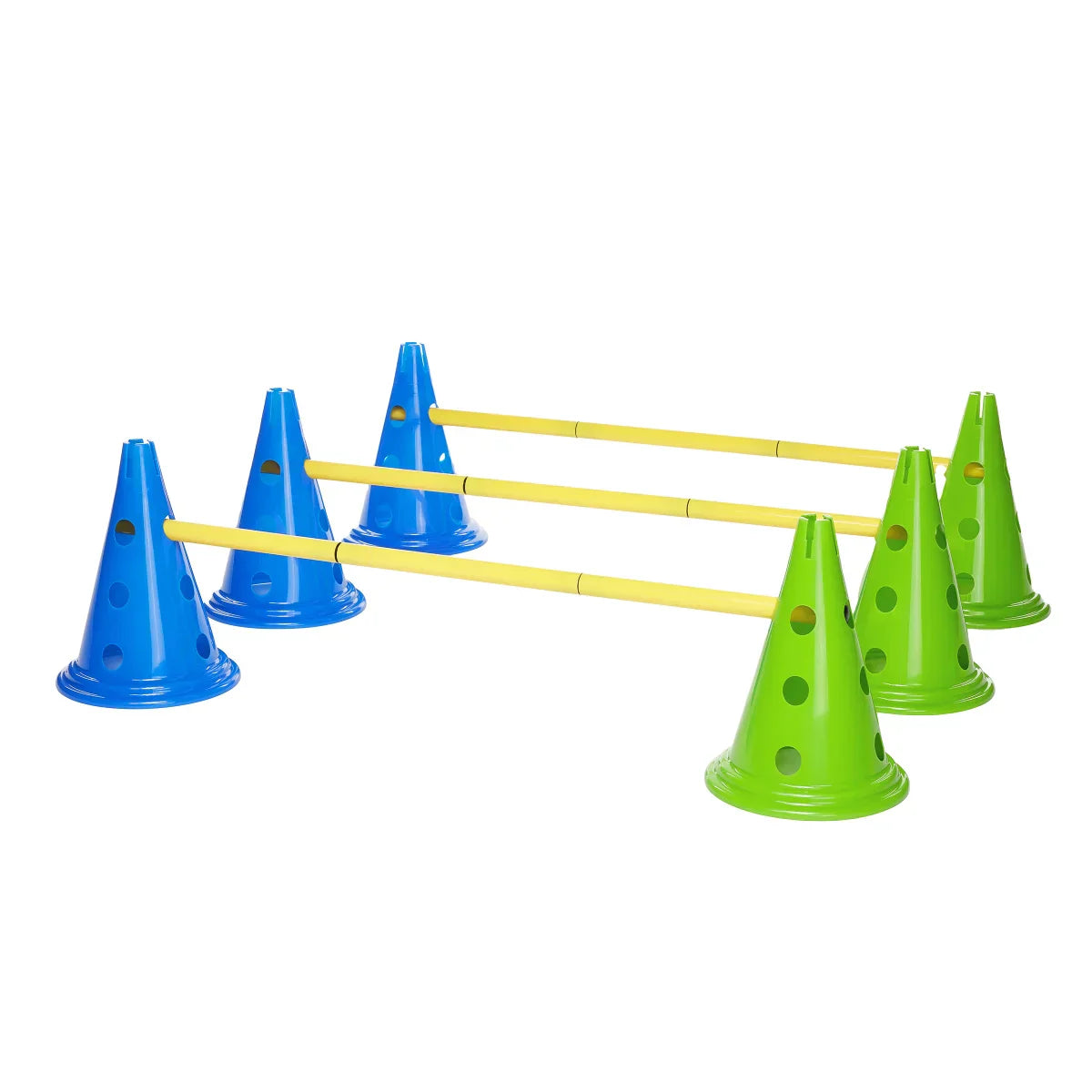 FitPaws CanineGym Dog Agility Kit Bundle, Cavaletti 6-count