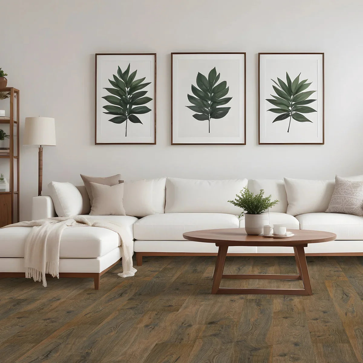 Mohawk Home 10MM Thick 7.5in X 47.2in 22 MIL e* Waterproof Hybrid Resilient Plank Flooring (17.18 sq ft/ctn)