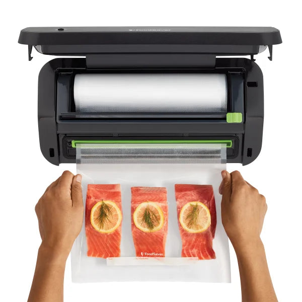 FoodSaver Preserve Vacuum Sealing System Starter Kit with Bags and Rolls