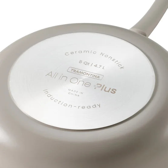 Tramontina 5-quart All-In-One Plus Ceramic Non-Stick Pan, 7-piece Set