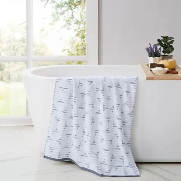 Abstract Circles Bath Towel, 2-pack