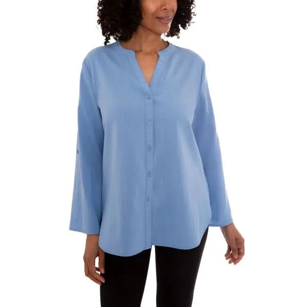 Mario Serrani Women's Button Front Shirt