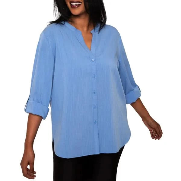 Mario Serrani Women's Button Front Shirt