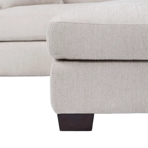 Evelynne Fabric Sectional with Ottoman