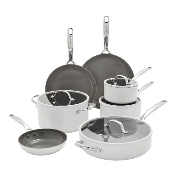 GreenPan Eras Ceramic Non-Stick 11-piece Cookware Set