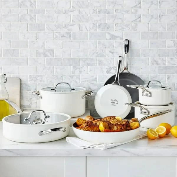 GreenPan Eras Ceramic Non-Stick 11-piece Cookware Set