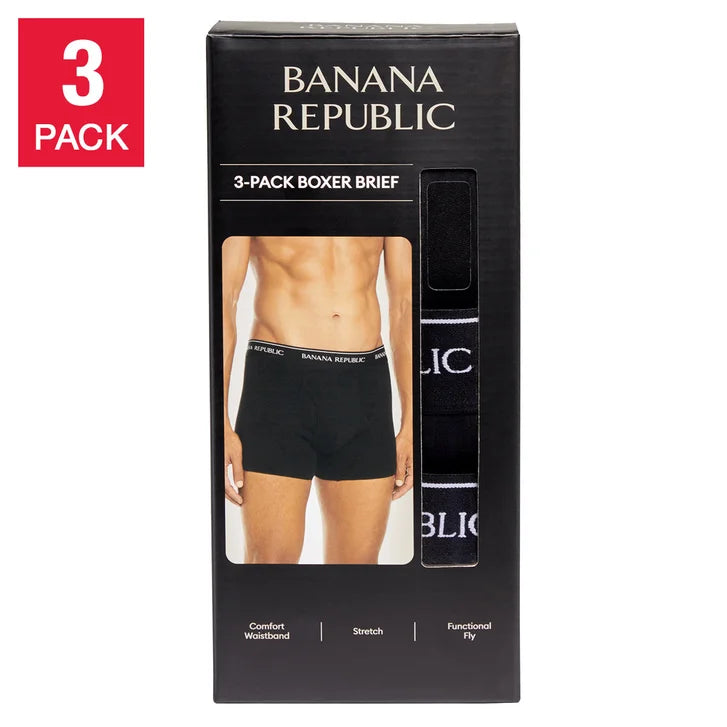 Banana Republic Men's Boxer Brief, 3-pack