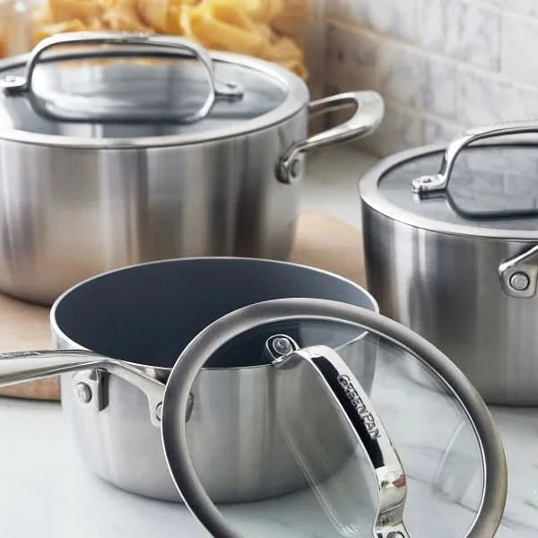 GreenPan GP3 Stainless Steel 6-piece Set