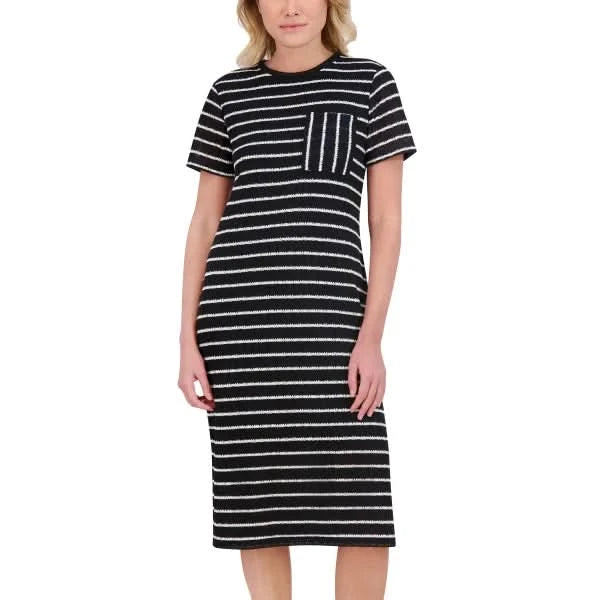 Andrew Marc Women's Midi Shirt Dress
