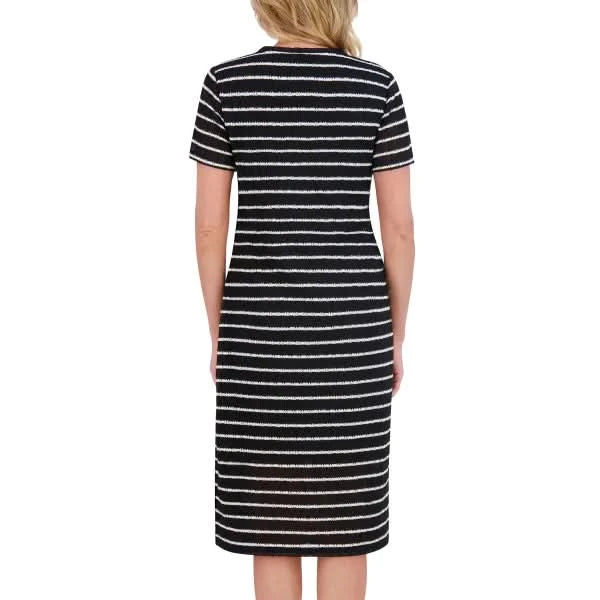 Andrew Marc Women's Midi Shirt Dress