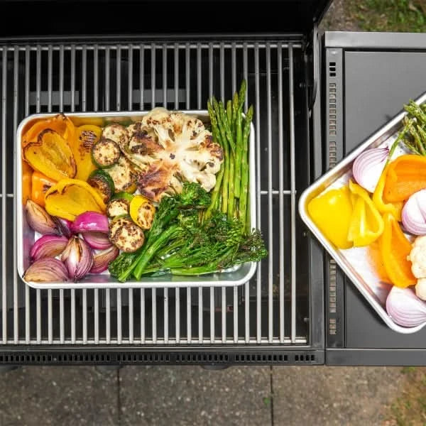 Nordic Ware Prep, Grill, & Serve Quarter Sheet Pans, Set of 3