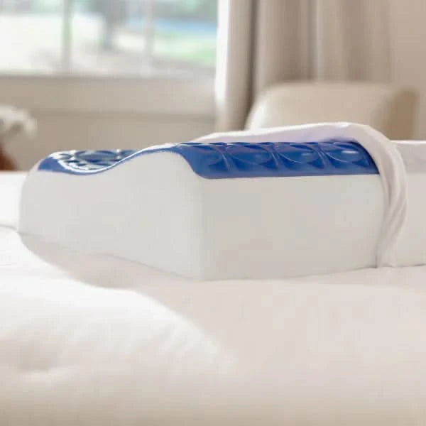Sealy Cooling Gel Contour Memory Foam Pillow
