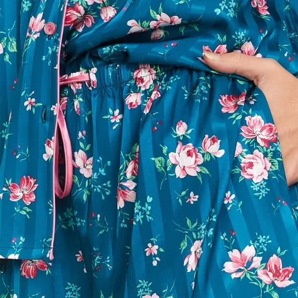 Flora Nikrooz Women's Notch Collar PJ Set