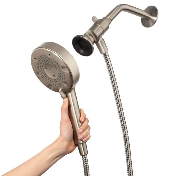 Brondell Nebia Merritt 5-setting Handheld Shower Head with HaloNetic Double Docking System