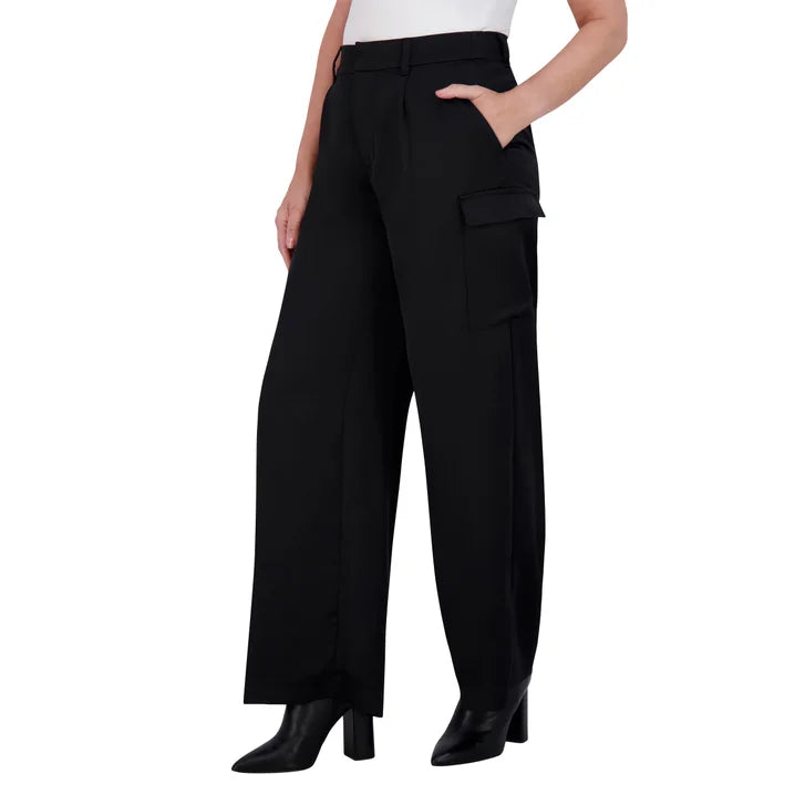 DKNY Women's Satin Cargo Pant