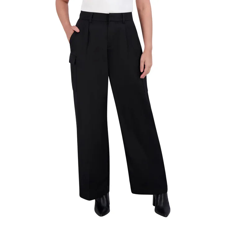 DKNY Women's Satin Cargo Pant