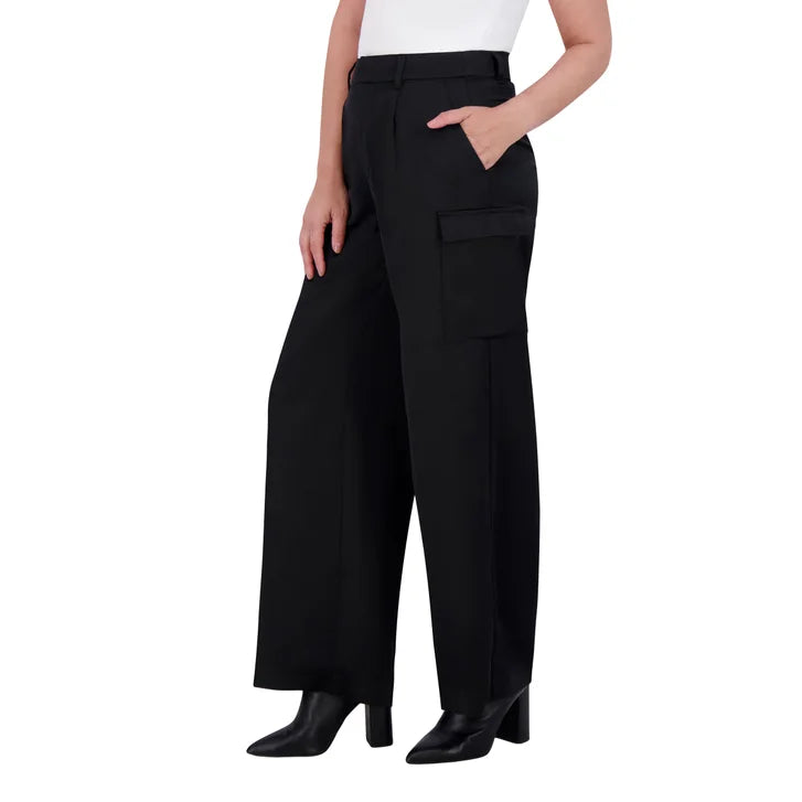 DKNY Women's Satin Cargo Pant